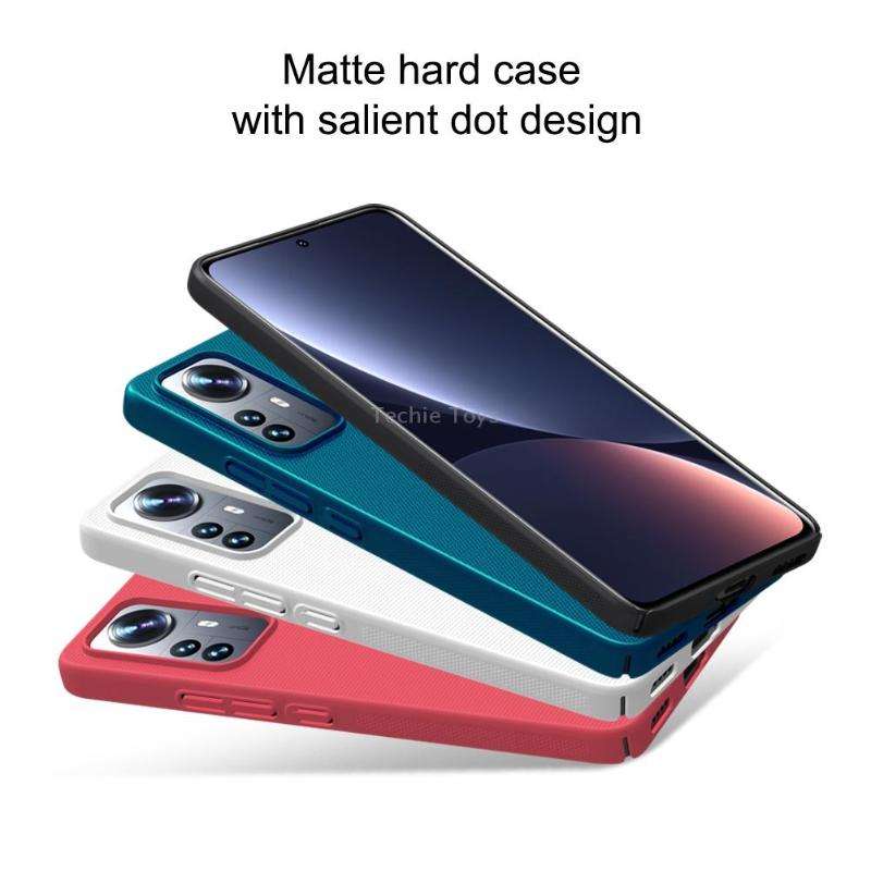 For Xiaomi 12 Lite NILLKIN Frosted PC Phone Case(Black)