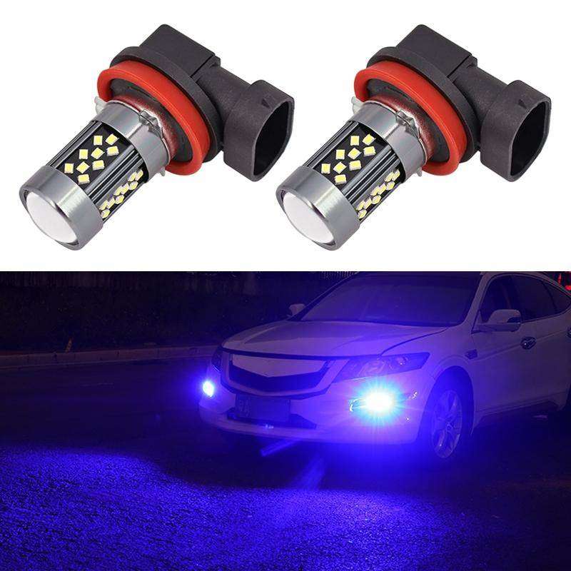 1 Pair H11 12V 7W Strobe Car LED Fog Light(Blue Light)