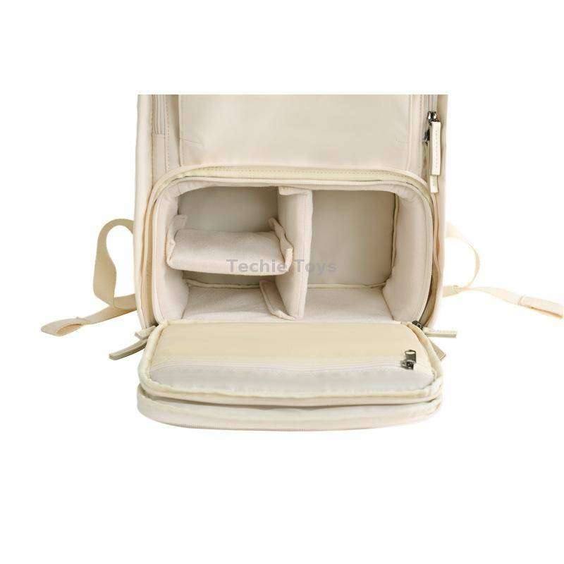 CADeN Multifunctional Photography Camera Lens Inner Bag, Size:25.5 x 15.5 x 13.5cm(Beige)