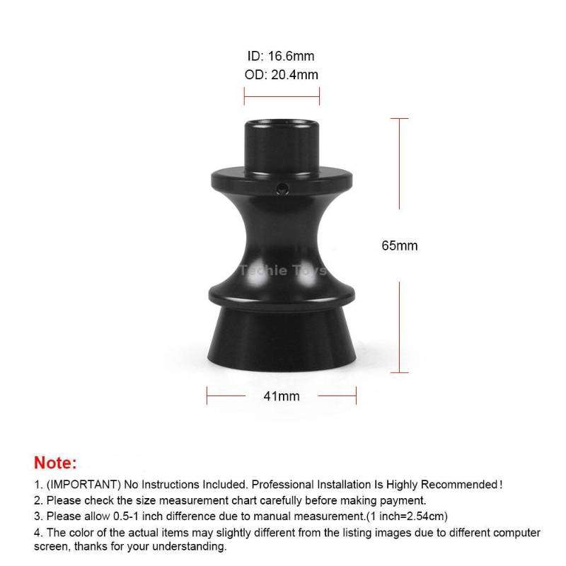 For Subaru BRZ / Toyota FT86 GT86 Gear Shift Knob Reverse Lifter Up(Black)