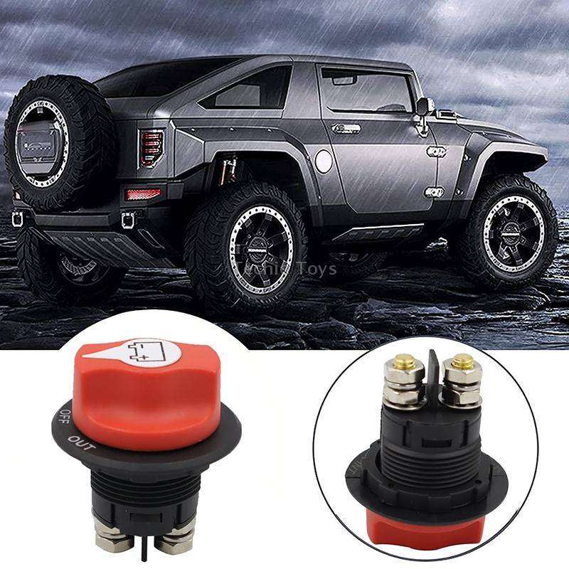 200A 6AWG Car Yacht Battery Selector Isolator Disconnect Rotary Switch Cut With Power Cord