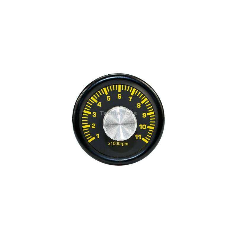 Universal 1000-11000 RPM Adjustable Tachometer Gauge Warning Shift Light(Red Light)