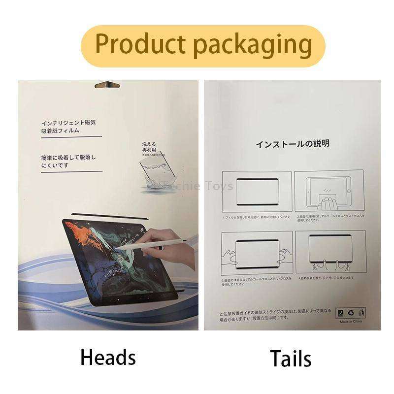 For iPad Pro 12.9 2015 / 2017 Magnetic Removable Tablet Paperfeel Film