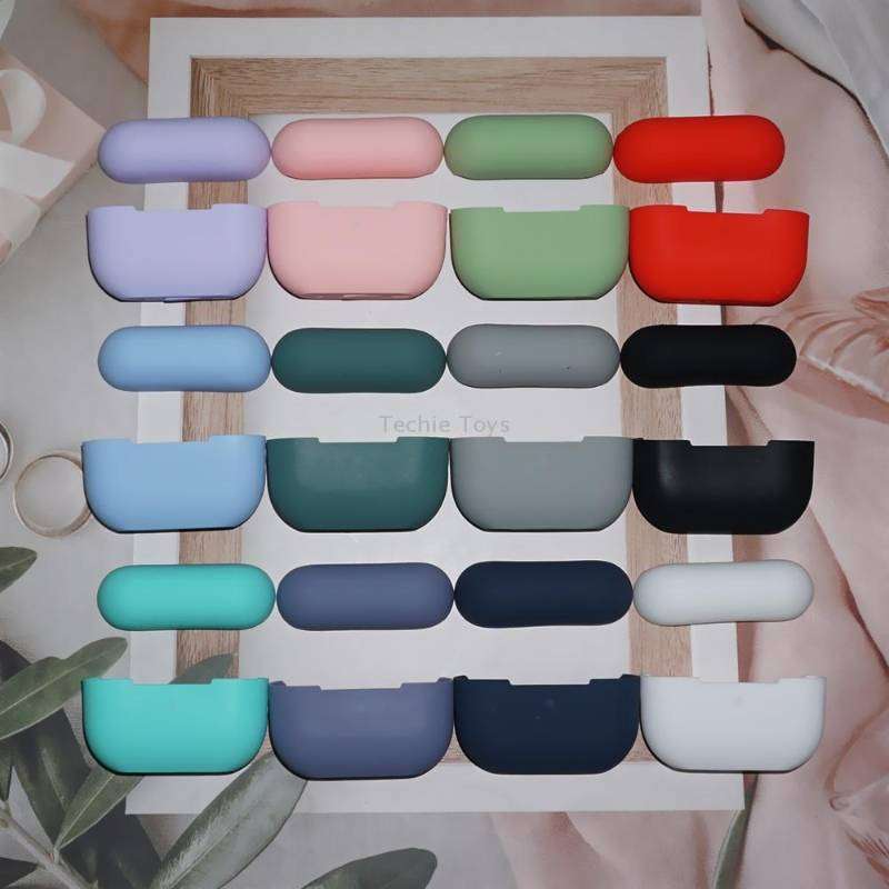 For AirPods Pro 2 Spliting Silicone Protective Case(Black)