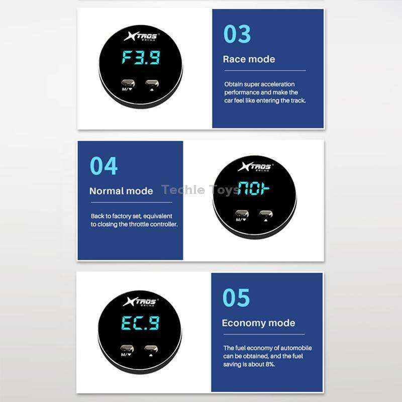 For Ford Everest 2015-2019 TROS CK Car Potent Booster Electronic Throttle Controller