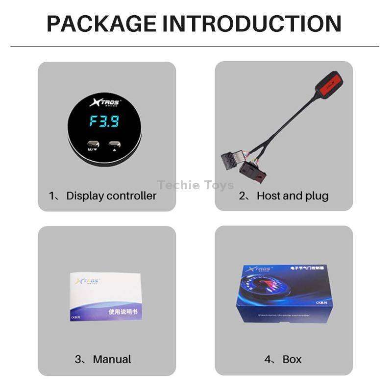 For Ford Everest 2015-2019 TROS CK Car Potent Booster Electronic Throttle Controller