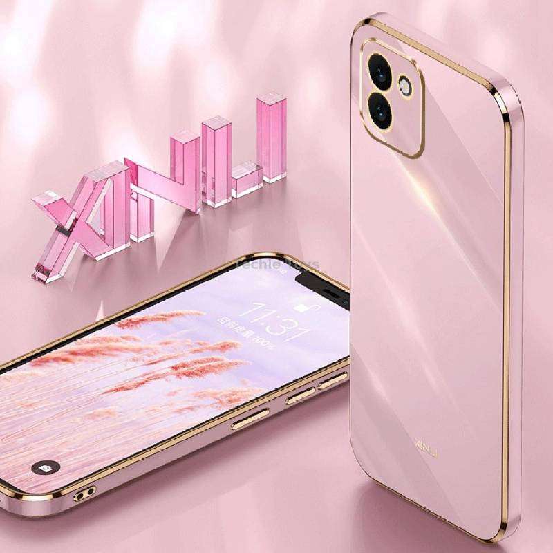 For Samsung Galaxy A03 XINLI Straight Edge 6D Electroplate TPU Phone Case(Hawthorn Red)