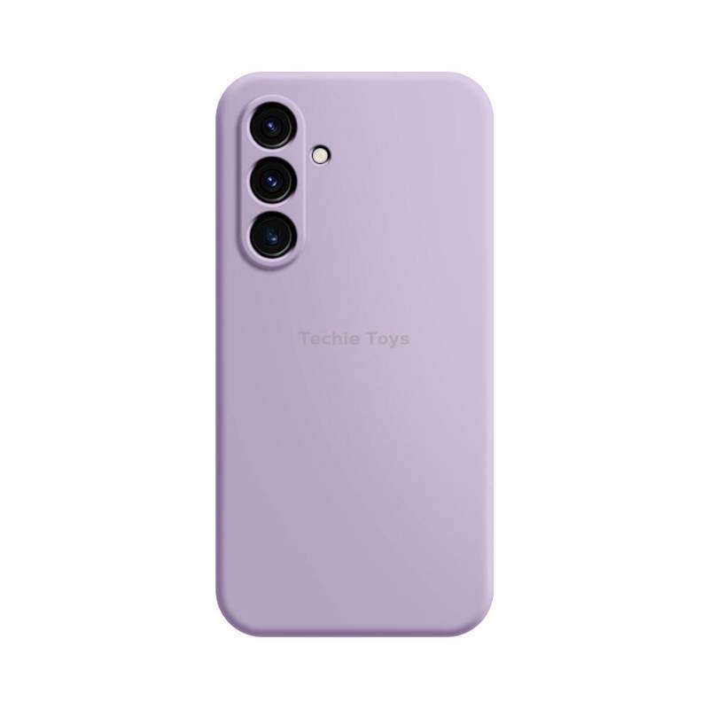For Samsung Galaxy A54 5G Imitation Liquid Silicone Phone Case(Purple)