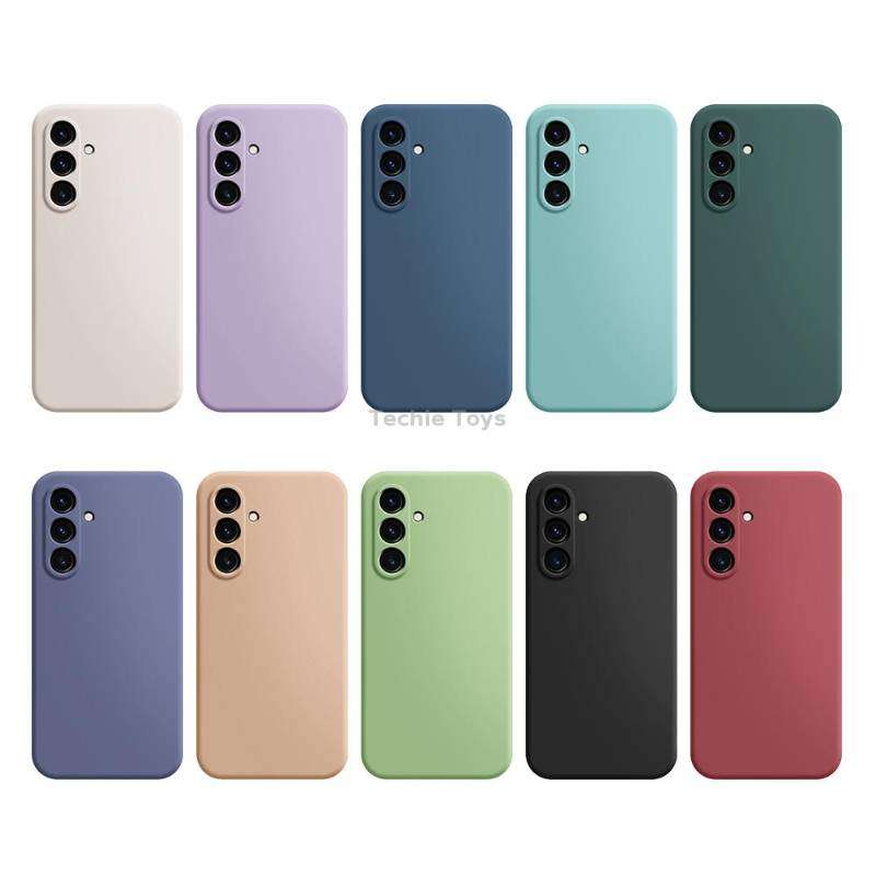 For Samsung Galaxy A54 5G Imitation Liquid Silicone Phone Case(Purple)
