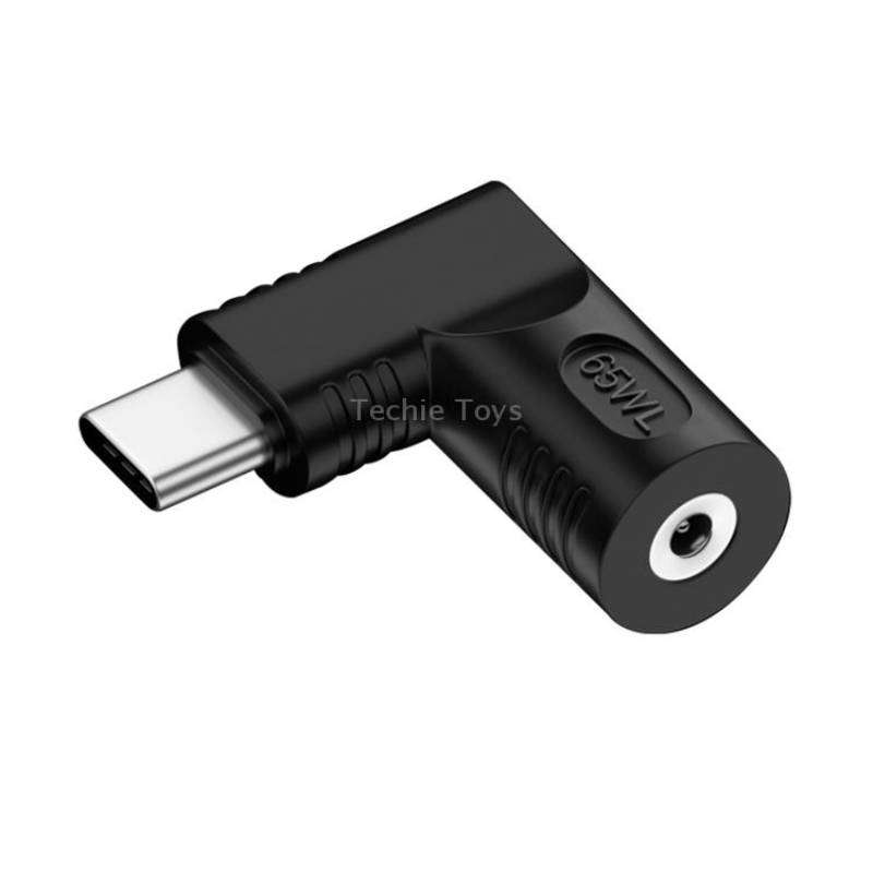 4.0x13.5mm 65W DC Input to USB-C / Type-C PD Power Adapter