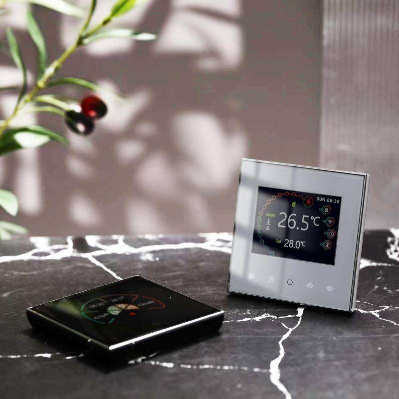 BHT-2002GALM 220V Smart Home Heating Thermostat Water Heating WiFi Thermostat(Black)