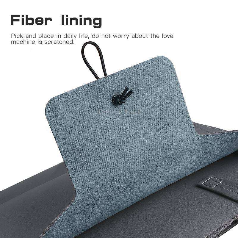 15-16 inch Universal Elastic Thread Button Portable Laptop Inner Bag(Black)