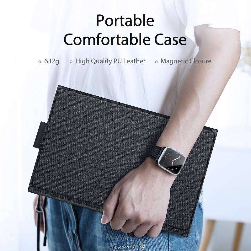 For Xiaomi Pad 6 / Pad 6 Pro DUX DUCIS TK Series Bluetooth Keyboard Leather Case with Touchpad(Black
