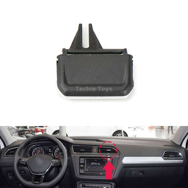 For Volkswagen Tiguan L 17-21 Car Air Conditioning Air Outlet Paddle, Left Driving(Middle-Right)
