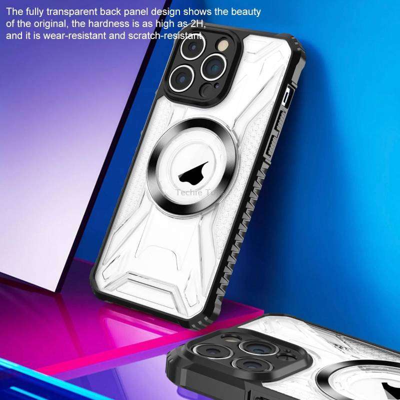 For iPhone XR CD Texture Magsafe Phone Case(Black)