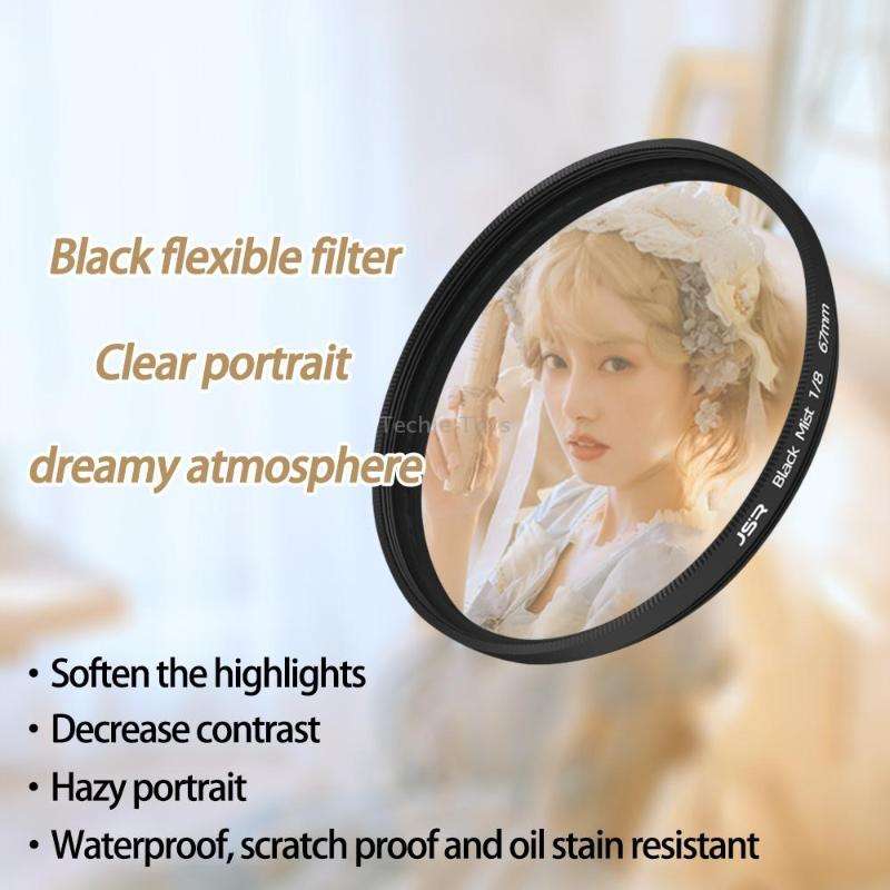 JSR Black Mist Filter Camera Lens Filter, Size:55mm(1/4 Filter)