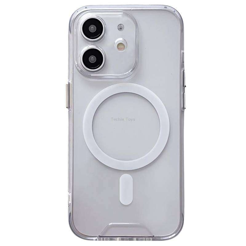 For iPhone 11 Space MagSafe Acrylic Hybrid TPU Phone Case(Transparent)