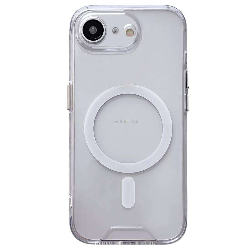 For iPhone SE 2022 / 2020 / 8 / 7 Space MagSafe Acrylic Hybrid TPU Phone Case(Transparent)