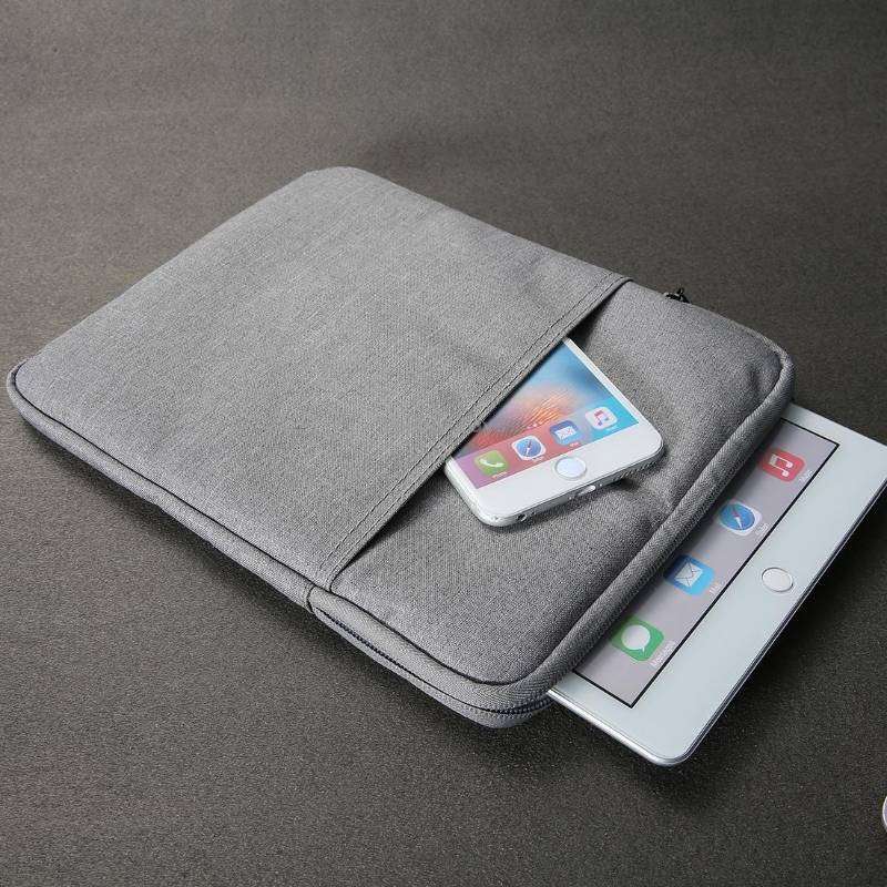 For iPad mini 2024 / mini 6 Tablet PC Inner Package Case Pouch Bag(Dark Gray)