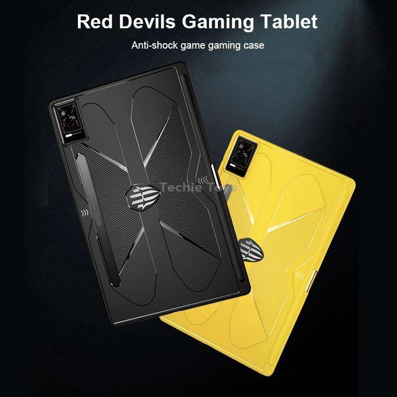 For ZTE nubia Red Magic Gaming Tablet All-inclusive Shockproof Cooling TPU Case(Black)