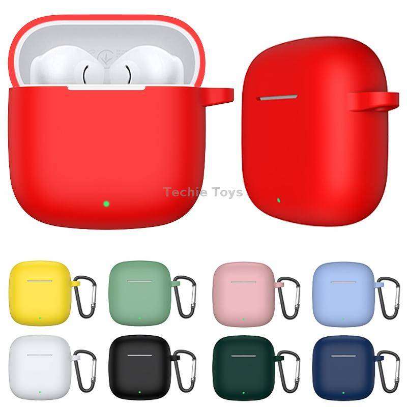 For Huawei Freebuds SE 2 Shockproof Silicone Earphone Protective Case with Hook(Pink)