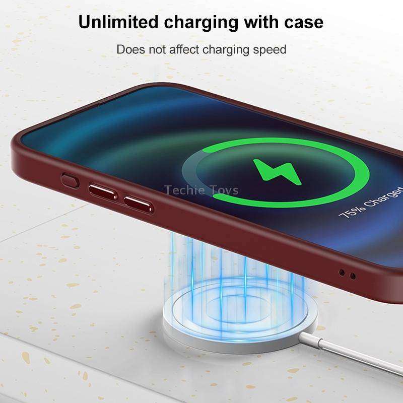 For iPhone 13 Brilliant Series MagSafe Micro-frosted Anti-fingerprint PC Phone Case(Black)