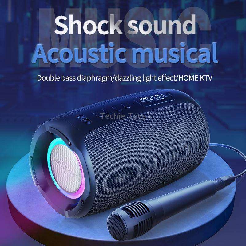 Zealot S61 IPX6 Waterproof Portable Wireless Bluetooth Speaker(Black)
