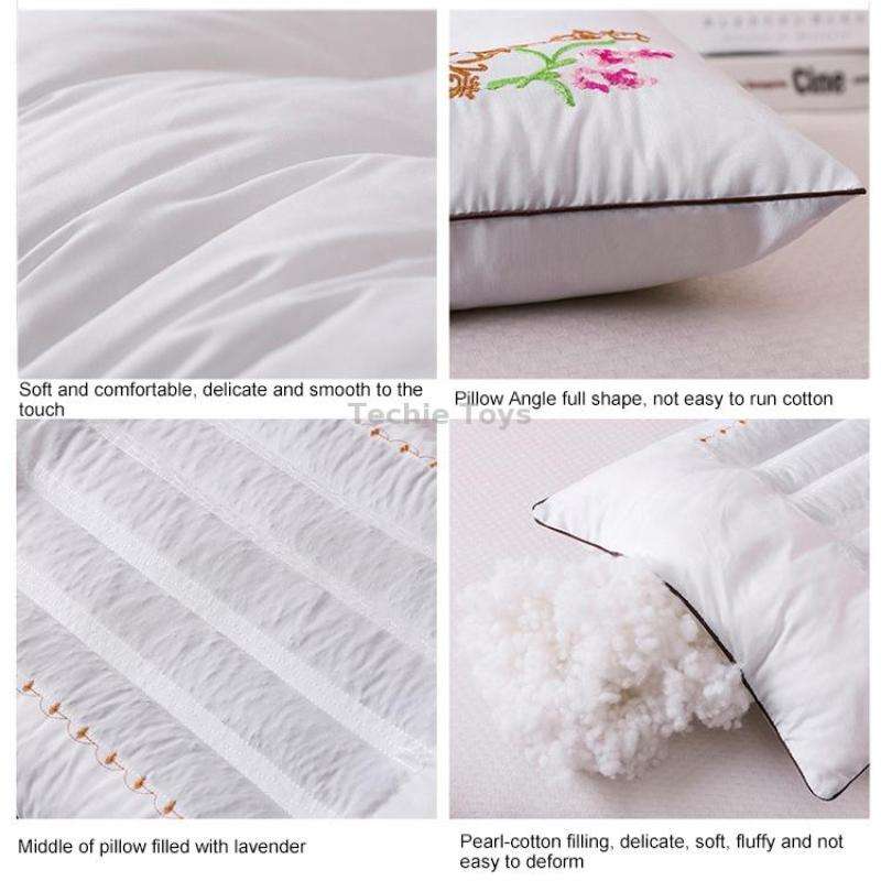 Cassia Lavender Buckwheat Pillow Buckwheat 45x72cm
