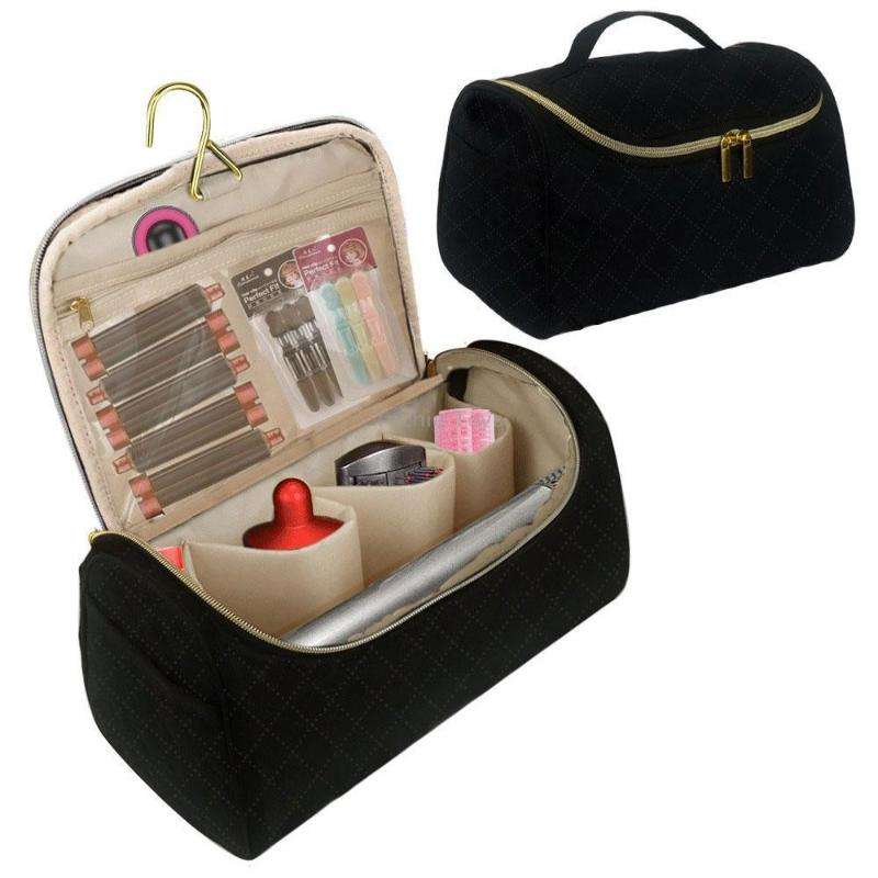 Hanging Portable Stand Accessories Storage Bag for Dyson(Black)