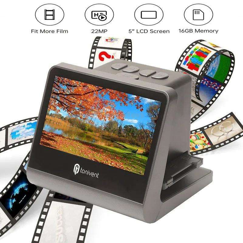 Tonivent TON171 22 Mega Pixels 5 inch HD Screen Film Scanner(EU Plug)