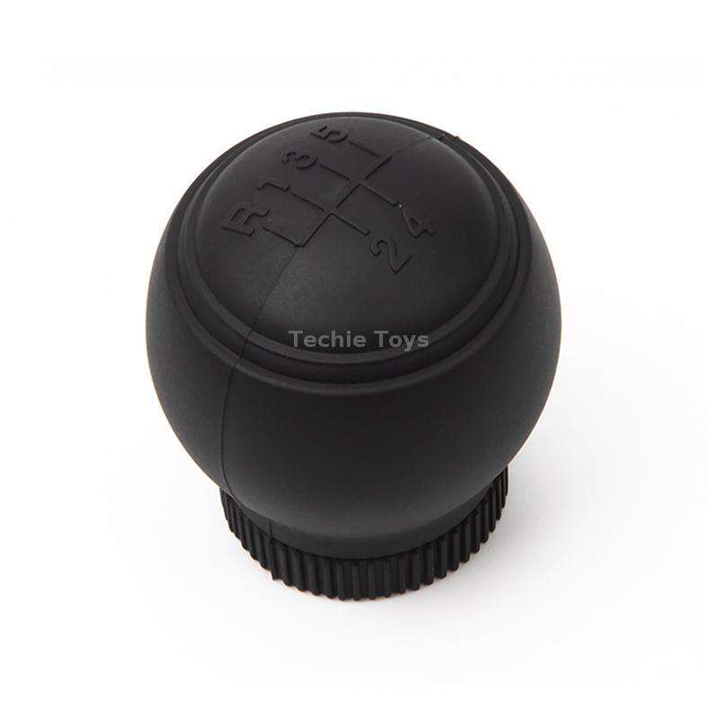 For Volkswagen 5-speed+R Car Silicone Dustproof Shift Knob Gear Protective Cover(Black)