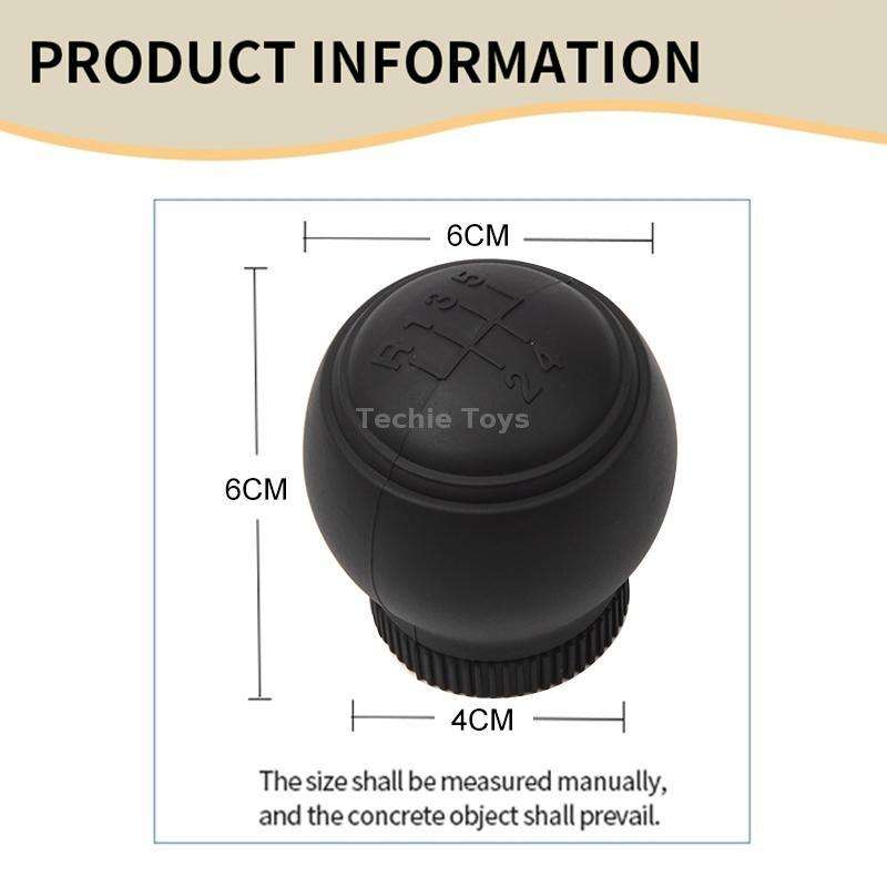 For Volkswagen 5-speed+R Car Silicone Dustproof Shift Knob Gear Protective Cover(Black)