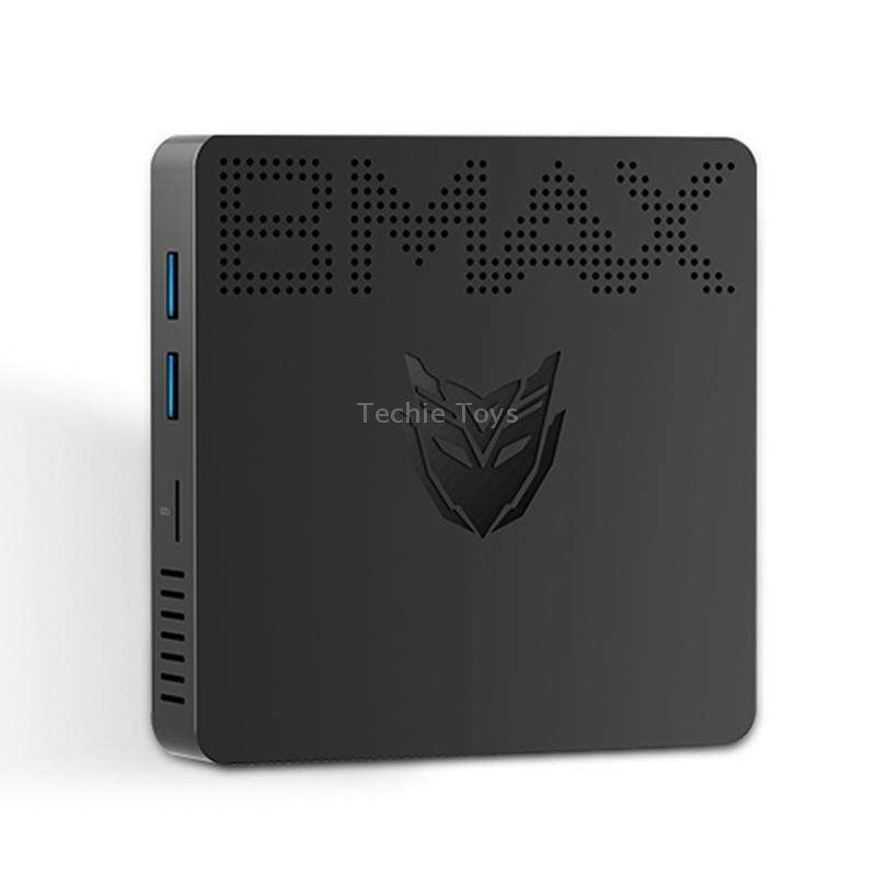 BMAX B1 Pro Windows 10 Mini PC, 8GB+128GB, Intel Celeron N4000, Support HDMI / VGA / RJ45(US Plug)