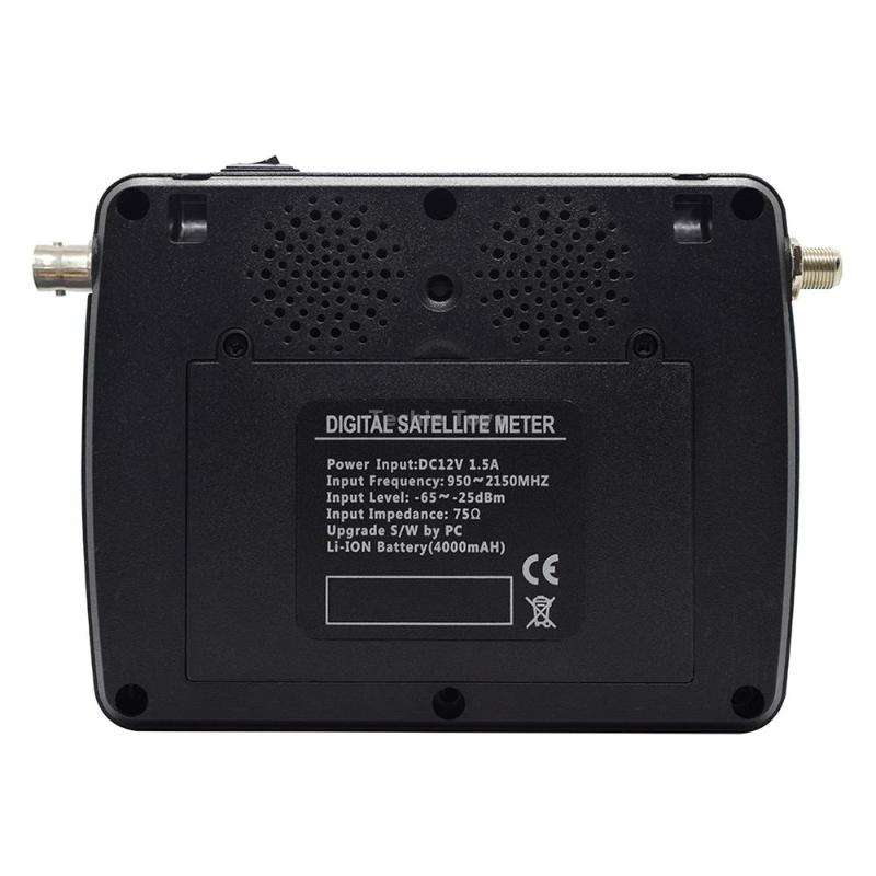 iBRAVEBOX V10 Finder Max+ 4.3 inch Display Digital Satellite Meter Signal Finder, Support DVB-S/S2/S