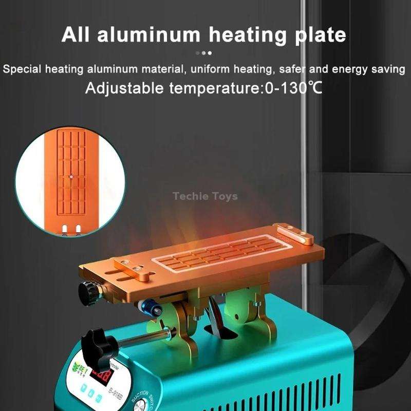 BEST B-918B 7 inch Multi-function Mobile Phone Screen Rotary Separator, US Plug