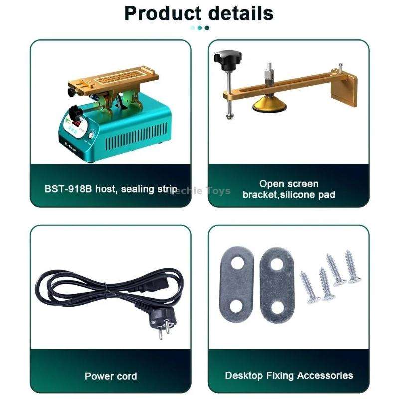 BEST B-918B 7 inch Multi-function Mobile Phone Screen Rotary Separator, US Plug