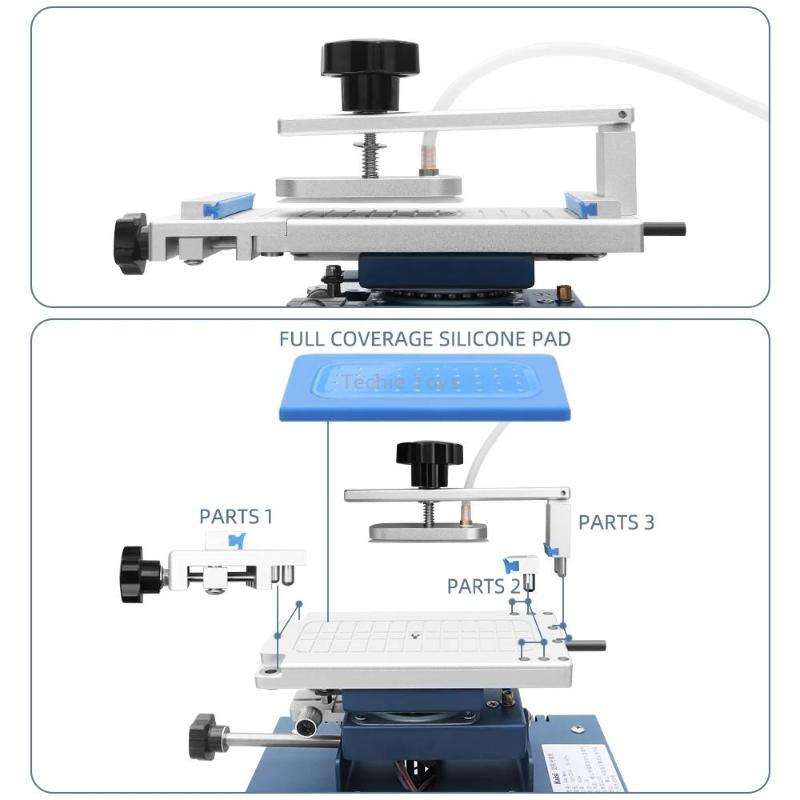Kaisi 946 Max Double Vacuum Pumps LCD Separator Rotating Thermal Machine, UK Plug