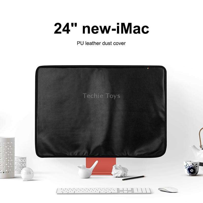 For 24 inch Apple iMac Portable Dustproof Cover Desktop Apple Computer LCD Monitor Cover with Storag