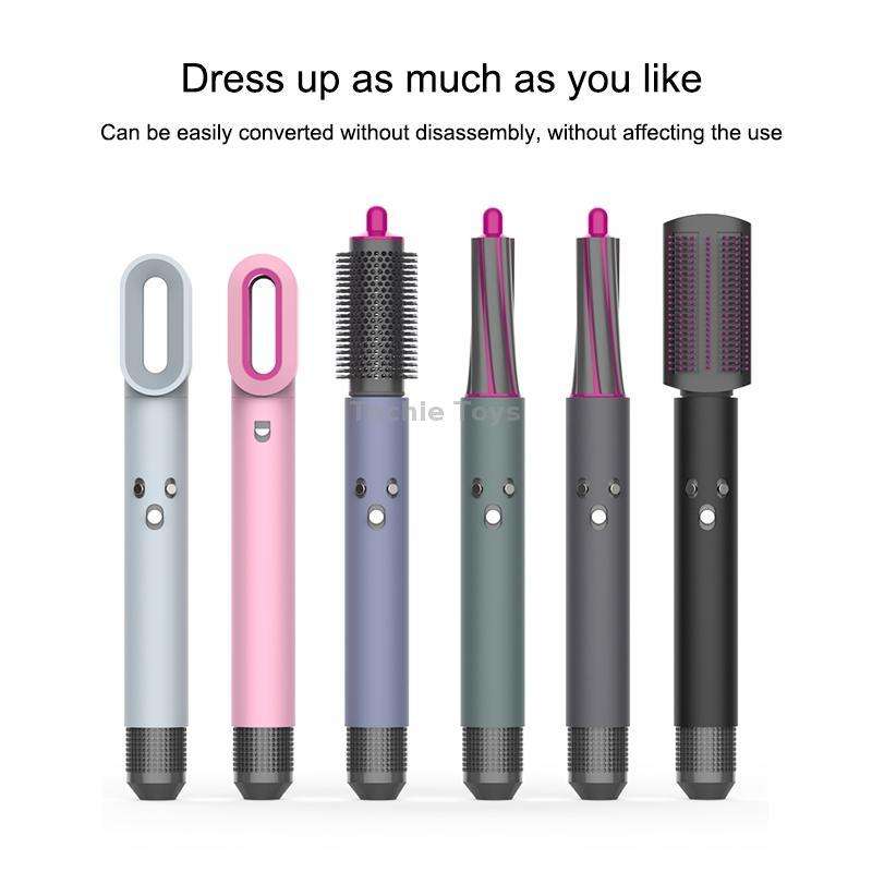 For Dyson Airwrap Hair Modeling Dryer Shockproof Silicone Case (Green)