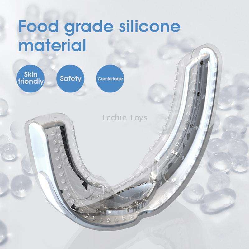 YJK100 Silicone + ABS Stop Snoring Device Anti Snore (White)