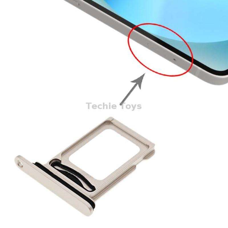 SIM+SIM Card Tray for iPhone 13 (Silver)
