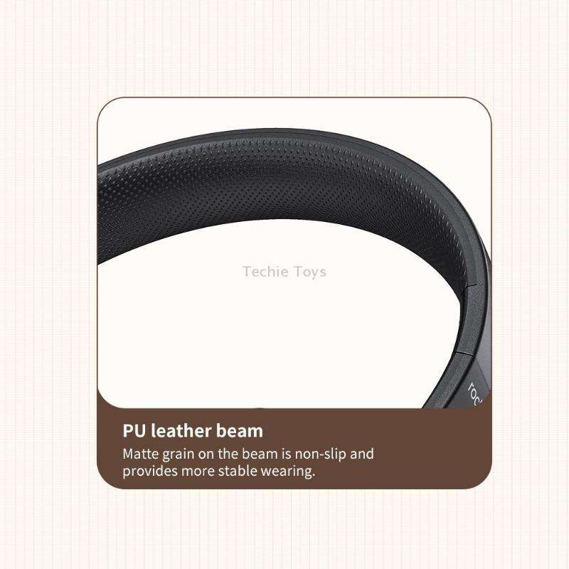 ROCK Space O2 HiFi Bluetooth 5.0 Wireless Headset with Mic, Support TF Card(Black)