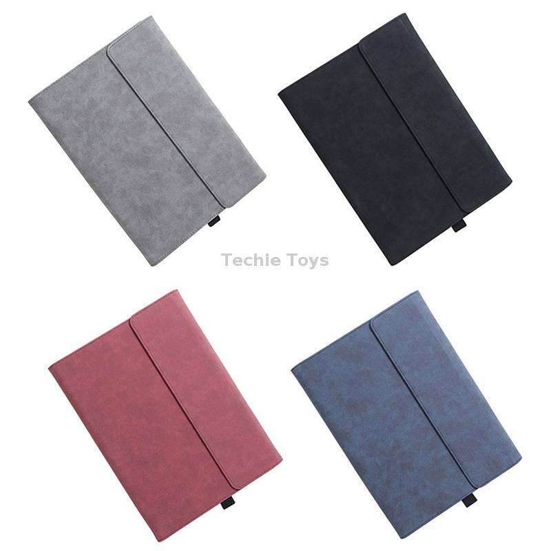 For Microsoft Surface Pro 7 / 7+ South African Sheepskin Magnetic Horizontal Flip Leather Case with