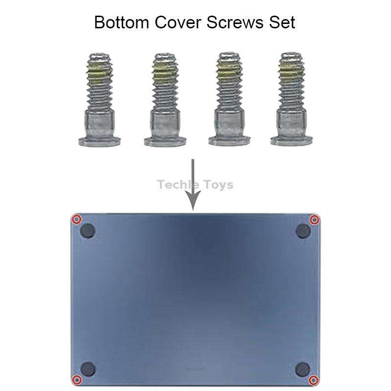 For MacBook Air 15.3 M2 A2941 Bottom Cover Screws Set (Silver)