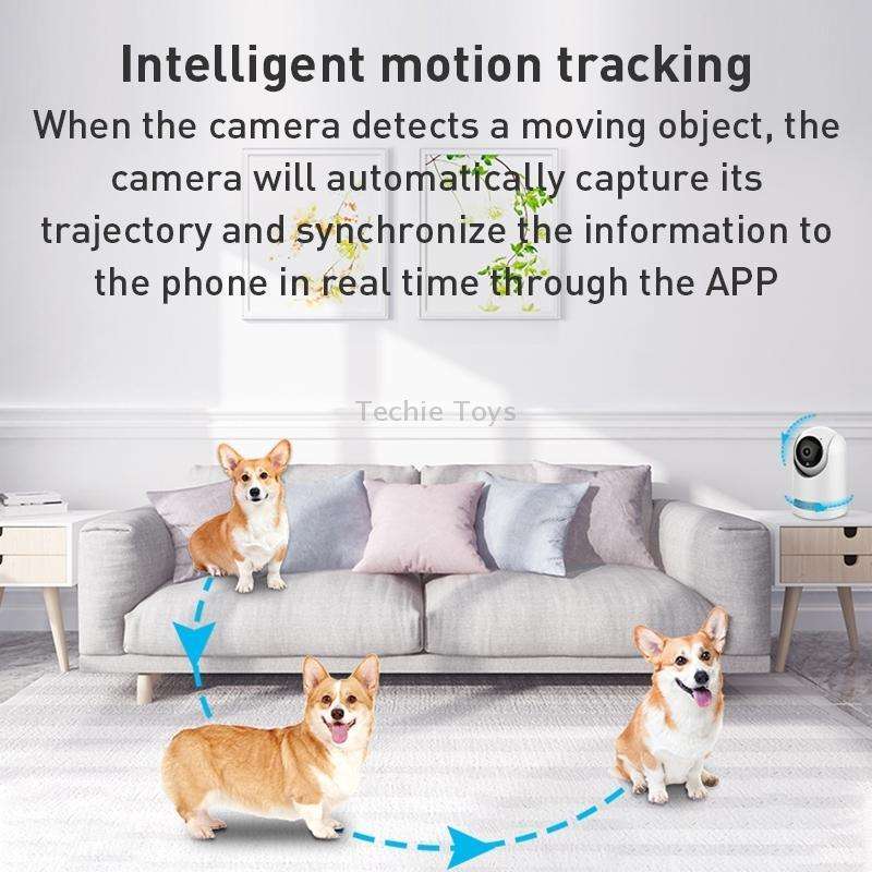 YT64 ICSEE 1080P Pan-tilt WiFi Smart IP Camera, Support TF Card / Two-way Audio / Motion Detection /