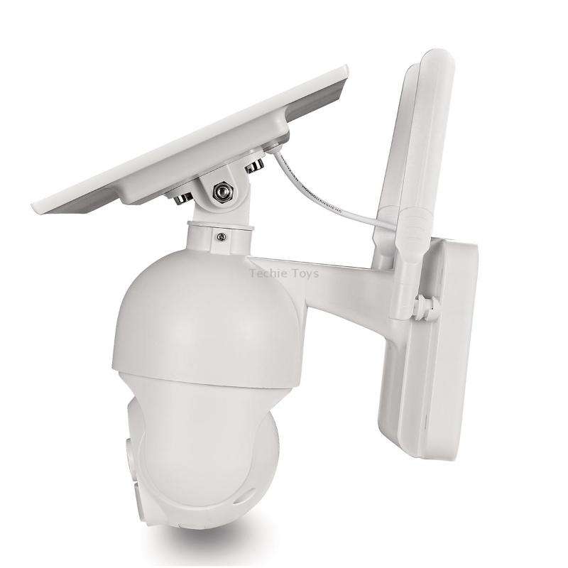 T22 1080P Full HD Solar Powered 4G Network EU Version Camera, Support PIR Alarm, Night Vision, Two W