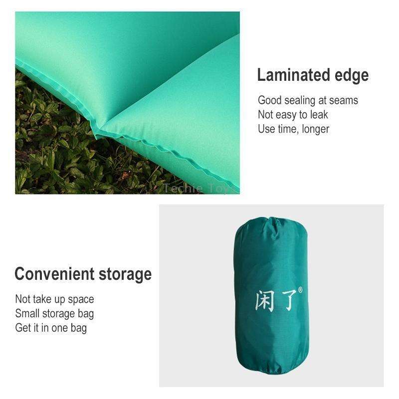 Outdoor Camping Foot-step Automatic Inflatable Cushion Portable TPU Inflatable Double Bed, Size: 195