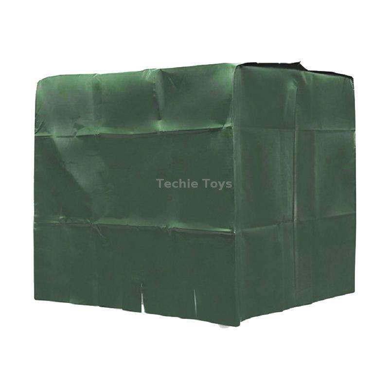 210D Oxford Cloth 1000L IBC Water Tank Sunscreen Dust Cover (Green)