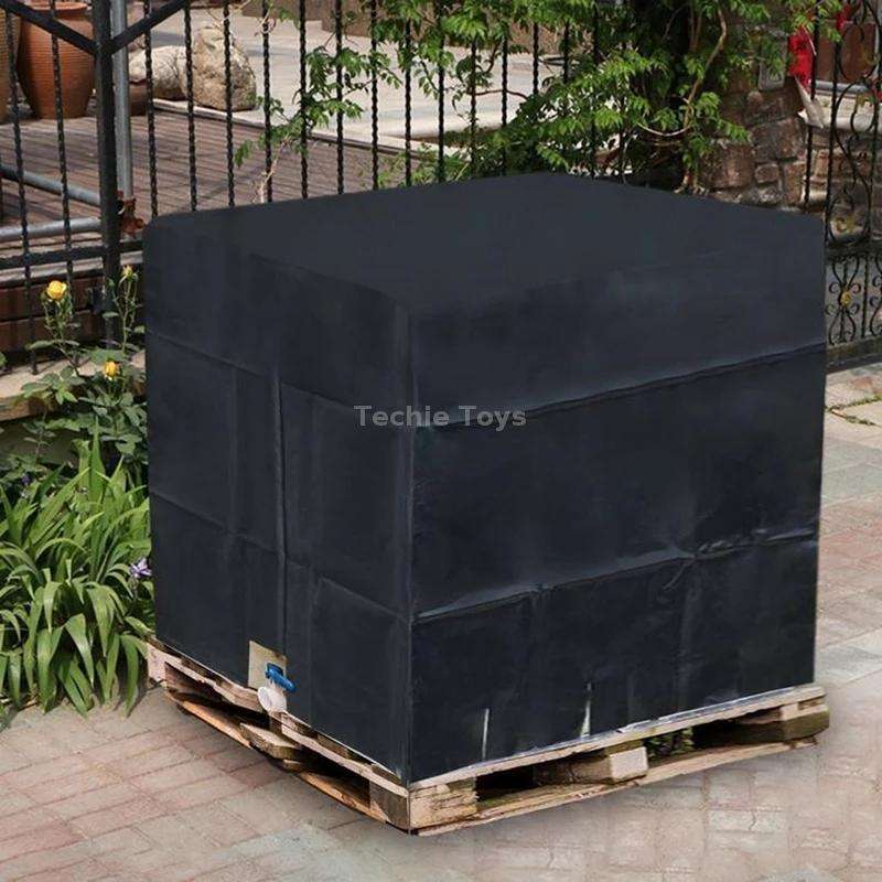 210D Oxford Cloth 1000L IBC Water Tank Sunscreen Dust Cover (Green)