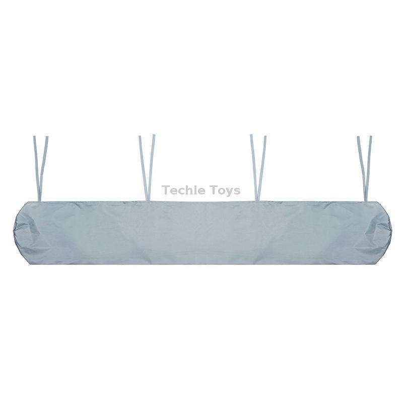 Retractable Roller Blind Awning Waterproof and Dustproof Protective Cover, Length: 2m (Grey)